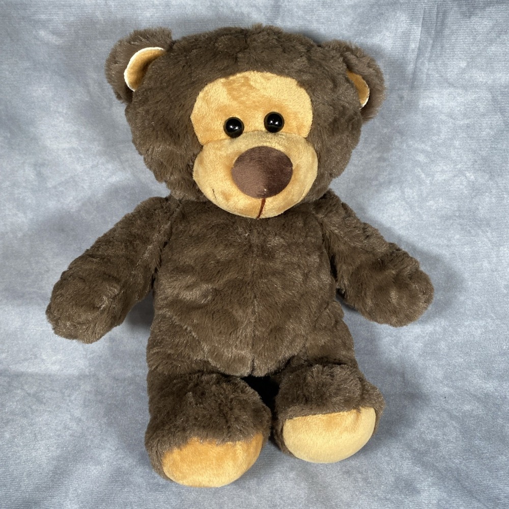 Teddy Mountain Romeo The Bear 14" Plushie Brown Stuffed Animal Soft Collectable